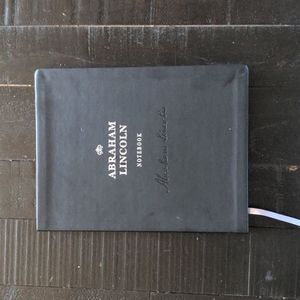 Abraham Lincoln Signature Notebook